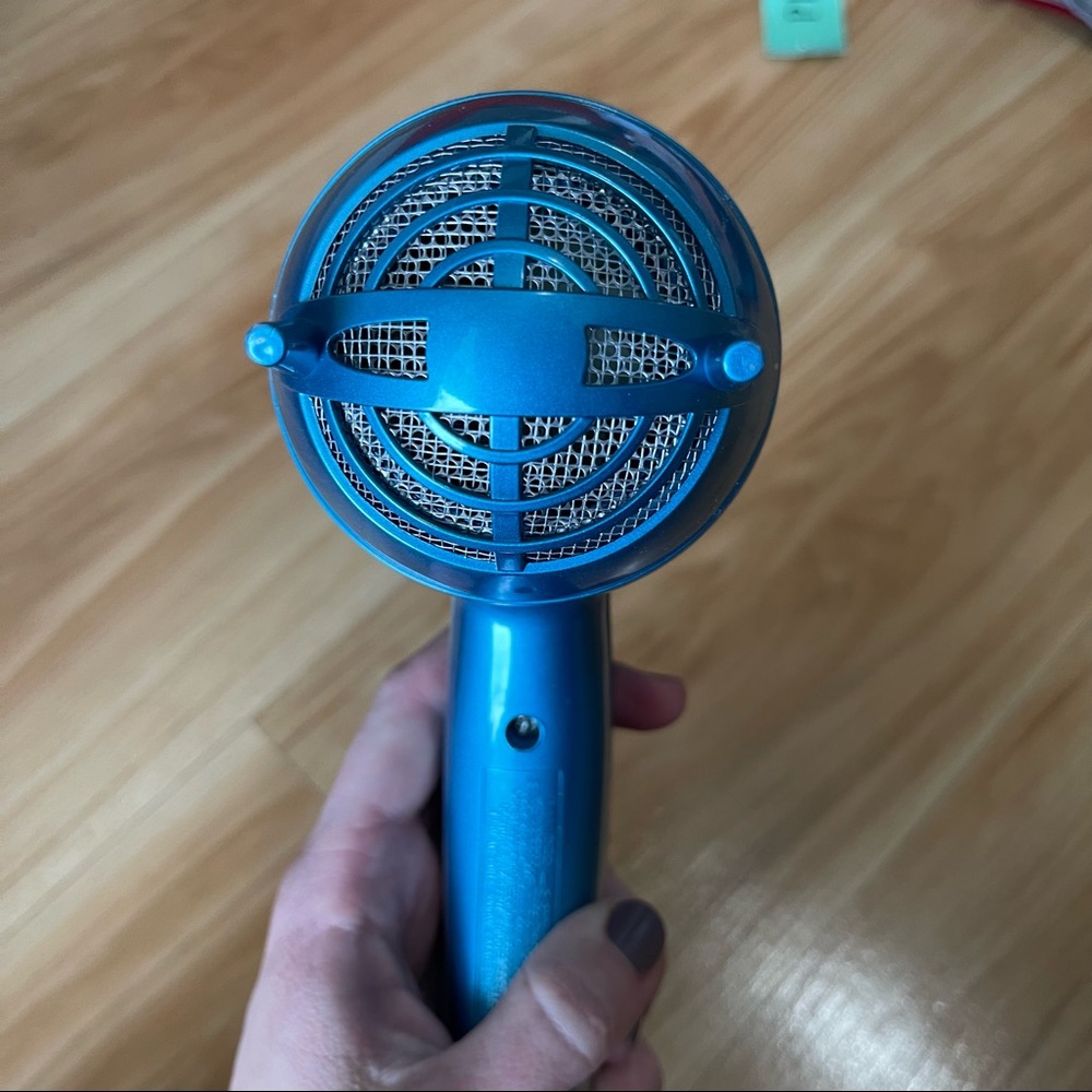 BaBylissPRO Nano Titanium Hair Dryer Blue - Picture 5 of 8